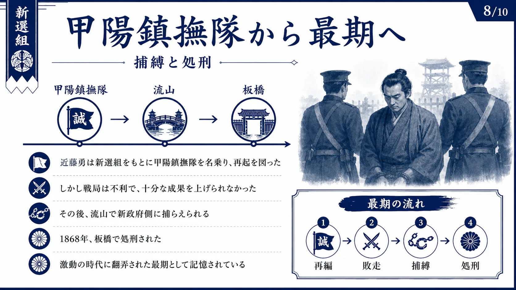 甲陽鎮撫隊から最期へ