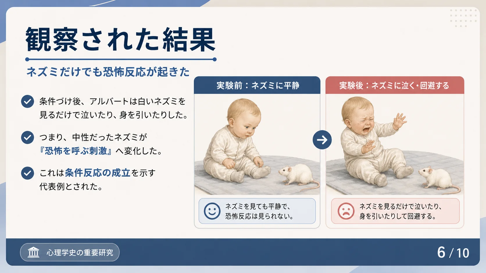 観察された結果
