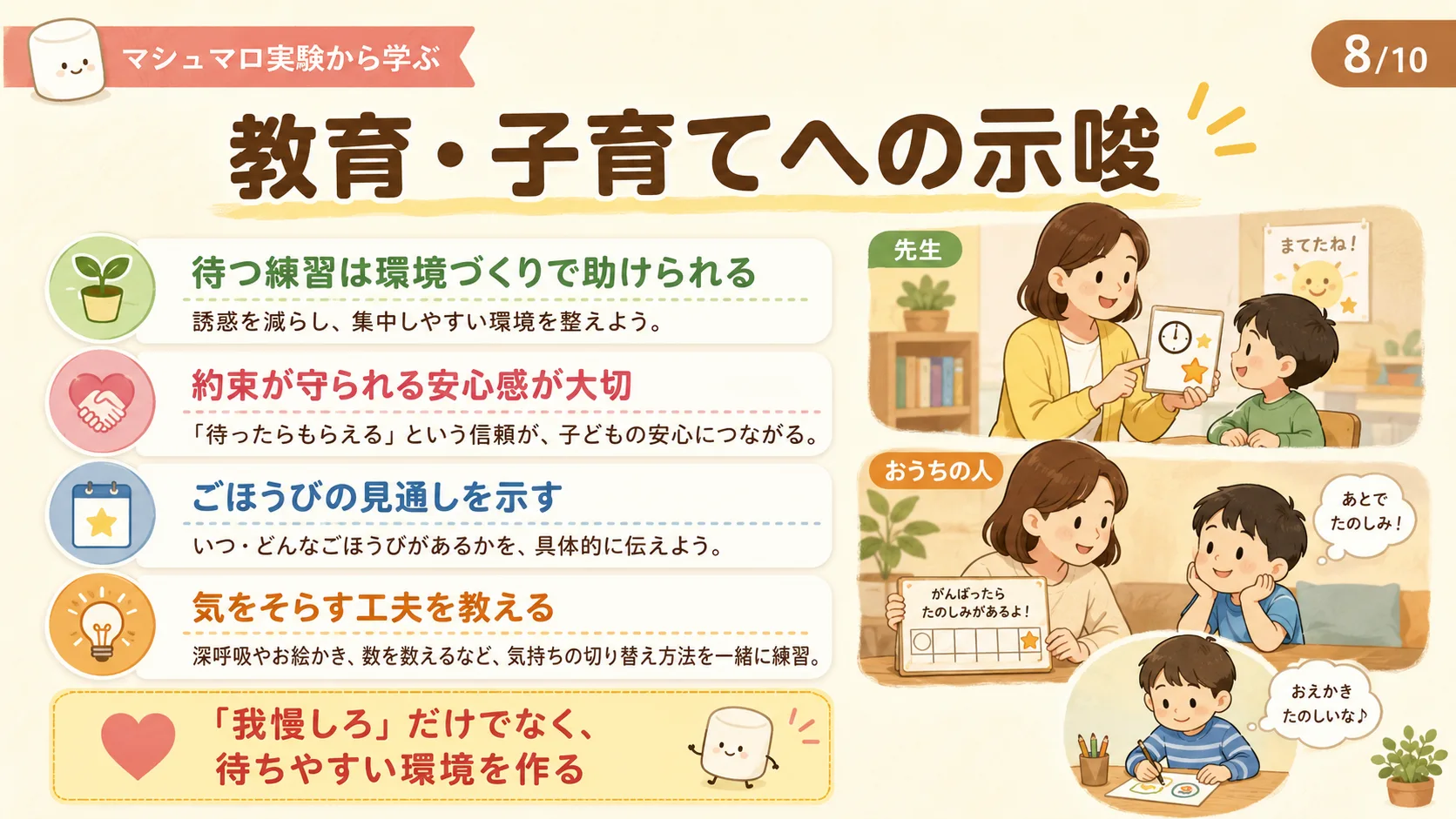教育・子育てへの示唆