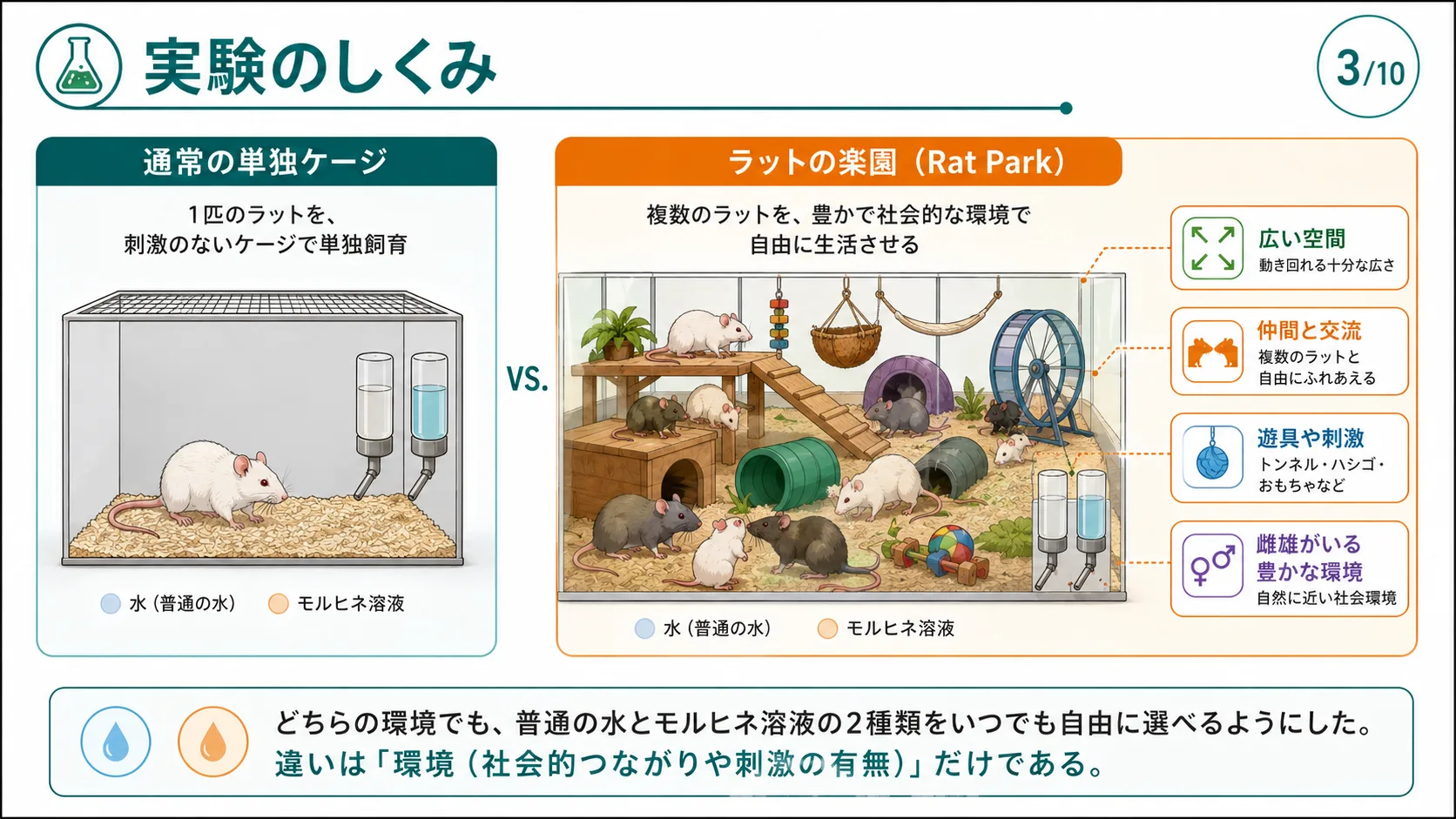実験のしくみ
