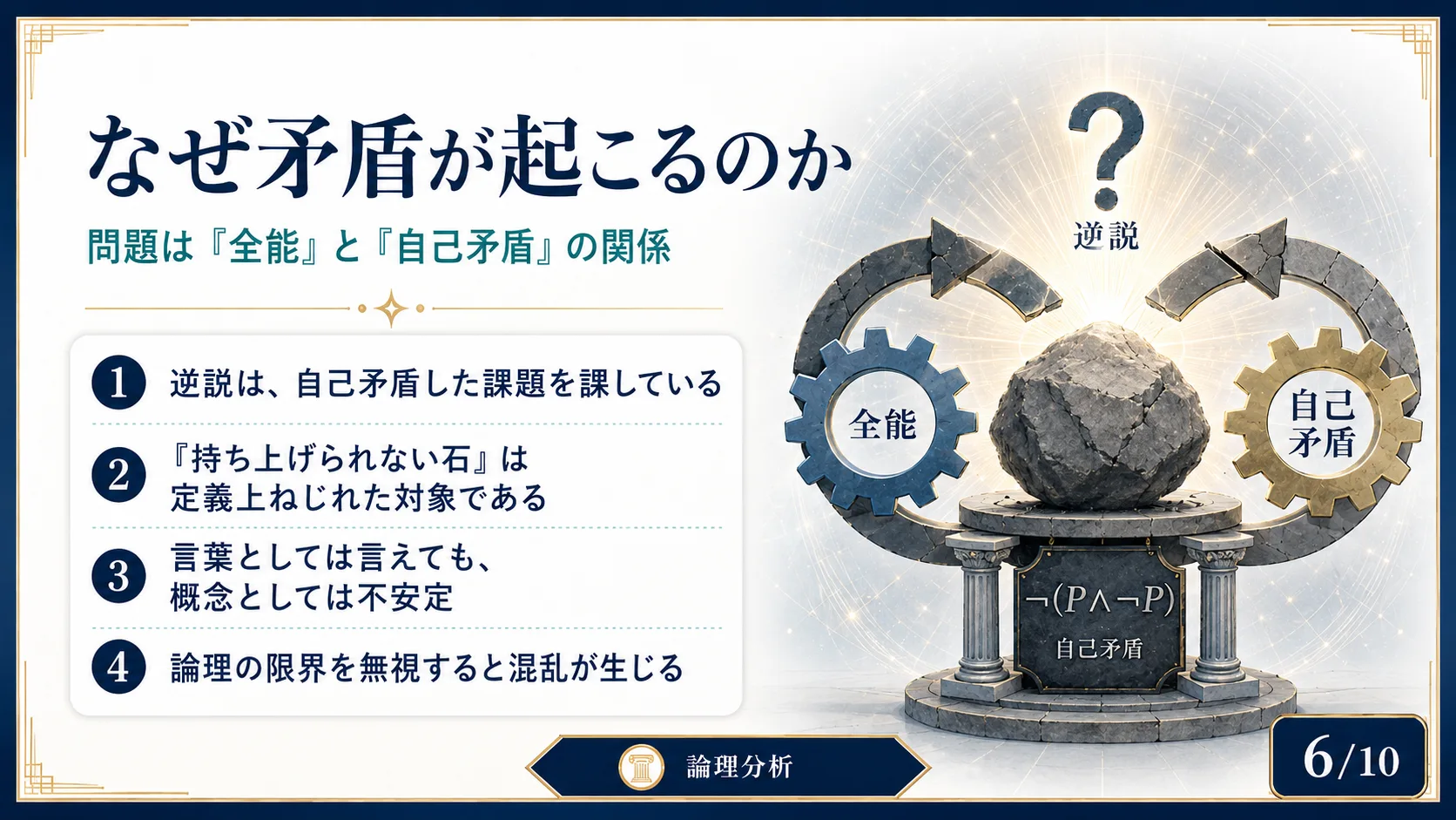 なぜ矛盾が起こるのか