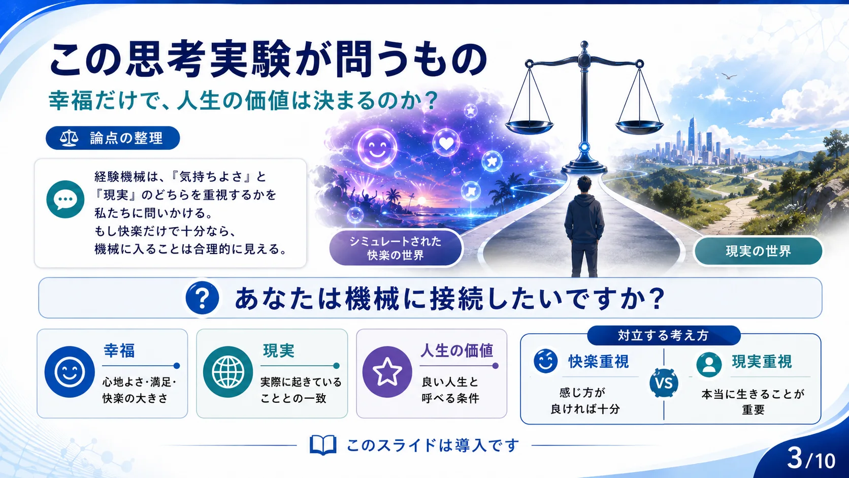 この思考実験が問うもの