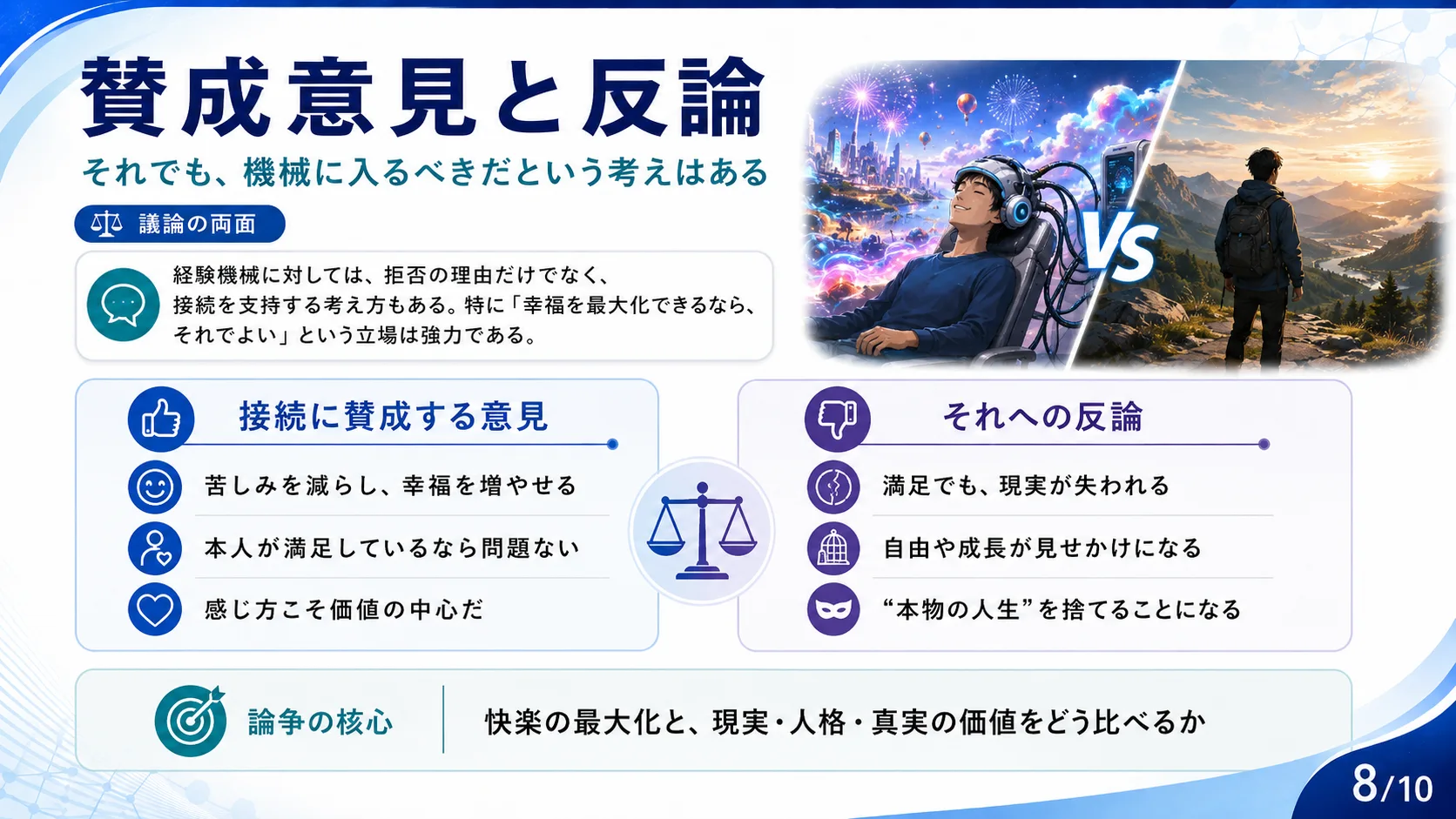 賛成意見と反論