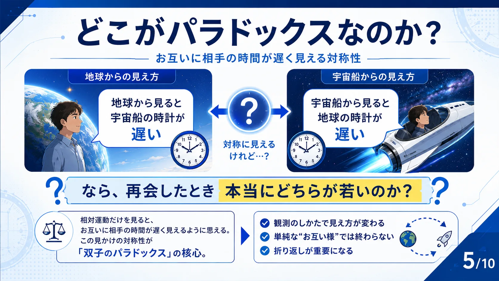 どこがパラドックスなのか？