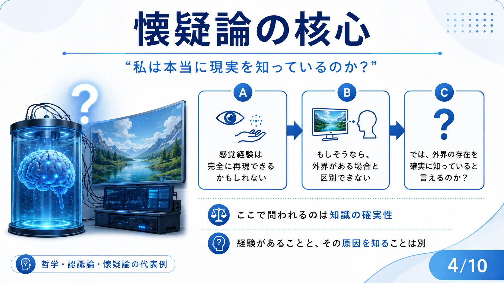 懐疑論の核心