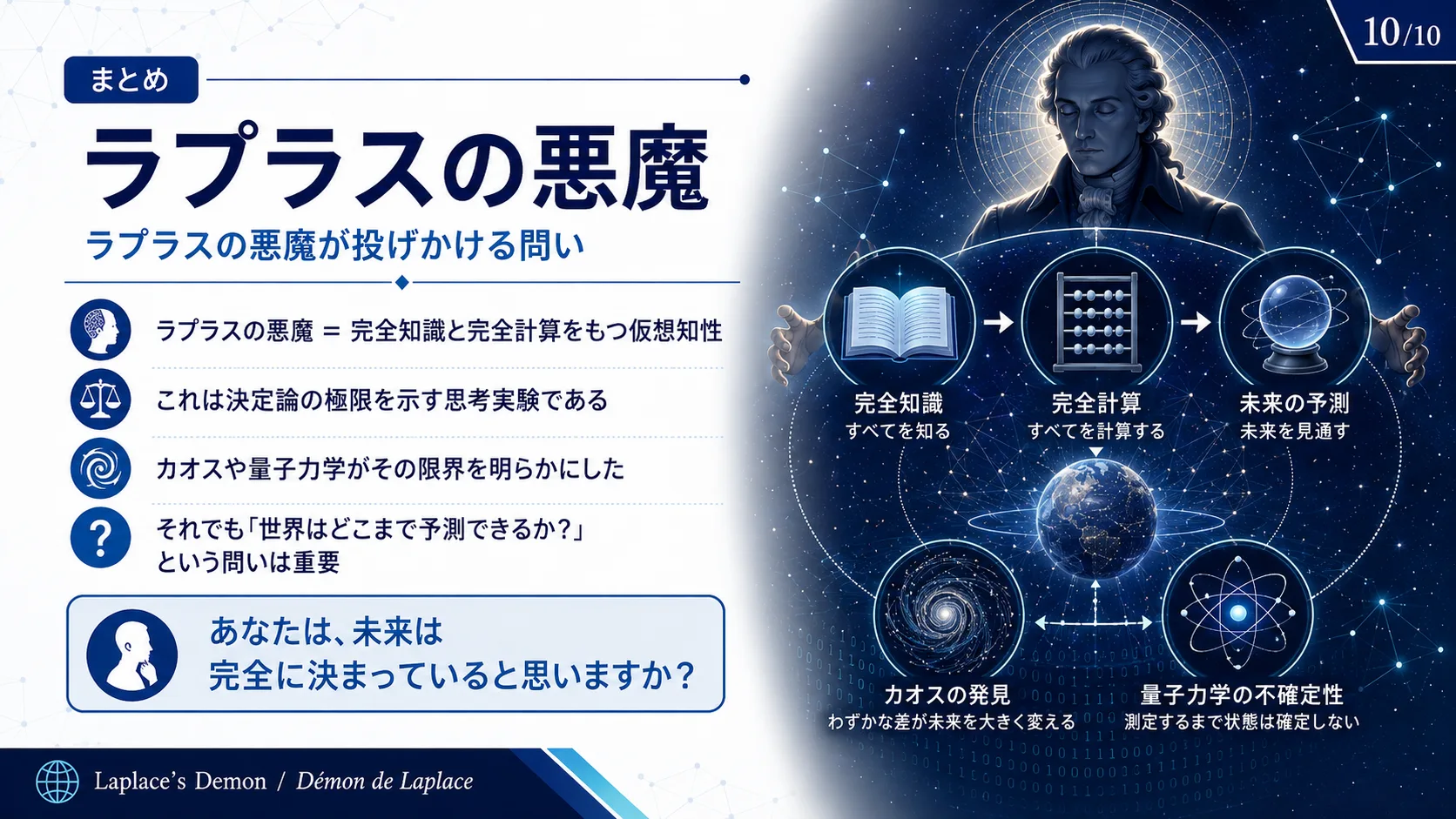 ラプラスの悪魔が投げかける問い